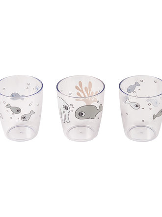 Done By Deer Done by deer- yummy mini glaasjes 3stuks (meerdere kleuren)