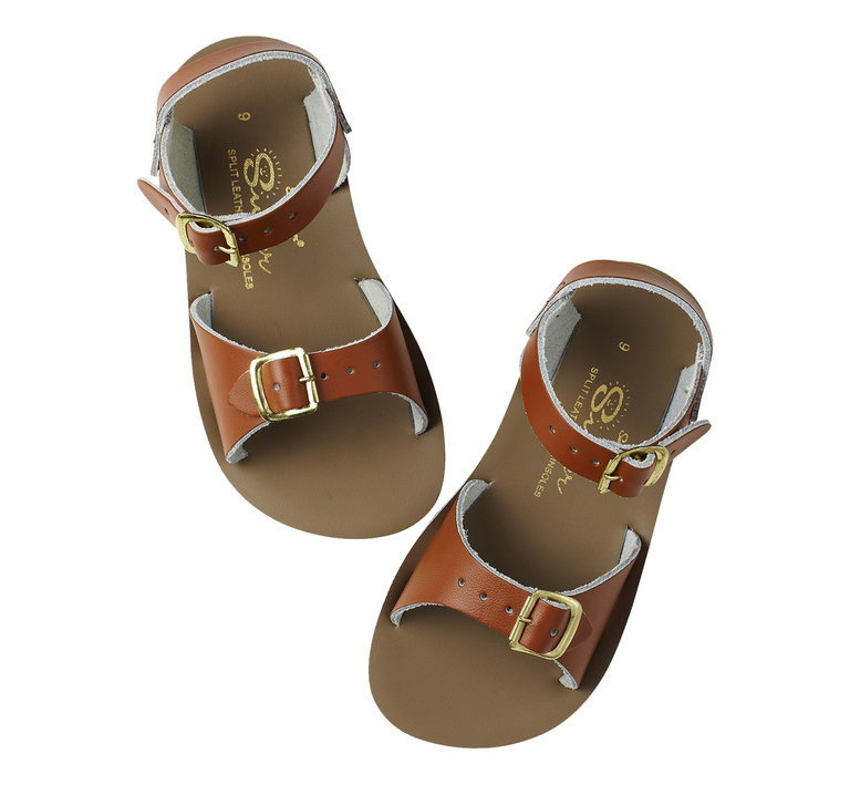 Saltwater Salt water Sandals - Surfer child Tan