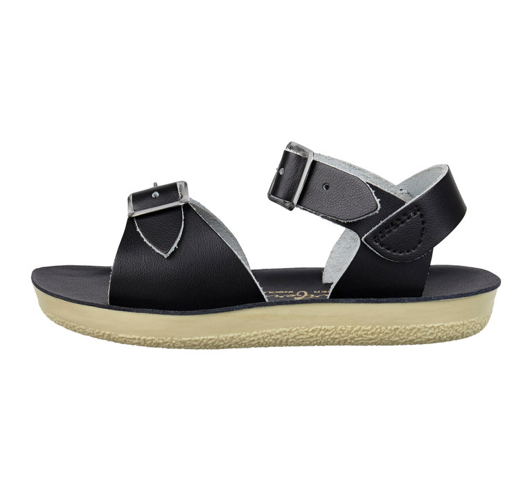 Saltwater Salt water Sandals - Surfer Child Black