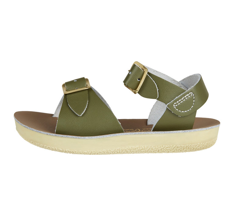 Saltwater Salt water Sandals - Surfer Child Olive