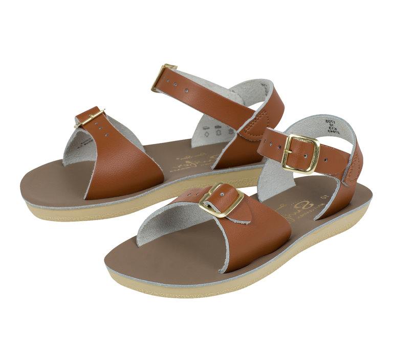 Saltwater Salt water sandals - Surfer Child Tan