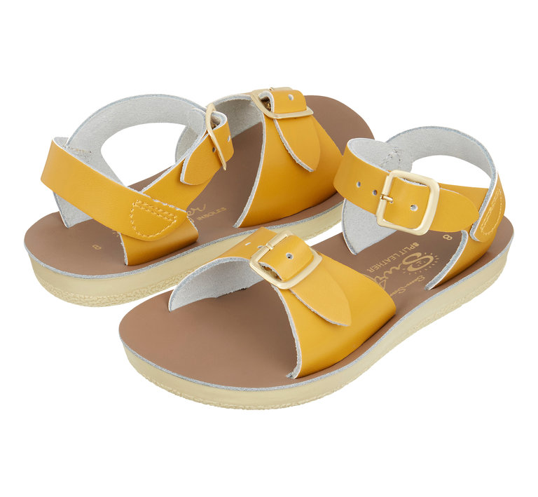 Saltwater Salt water Sandals - Surfer Child Mustard