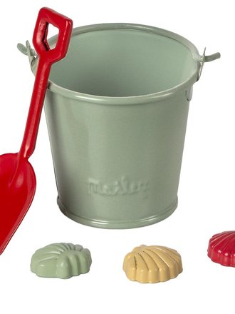 Maileg Maileg - Beach set Shovel bucket & shells Maileg Maileg - Beach set Shovel bucket & shells