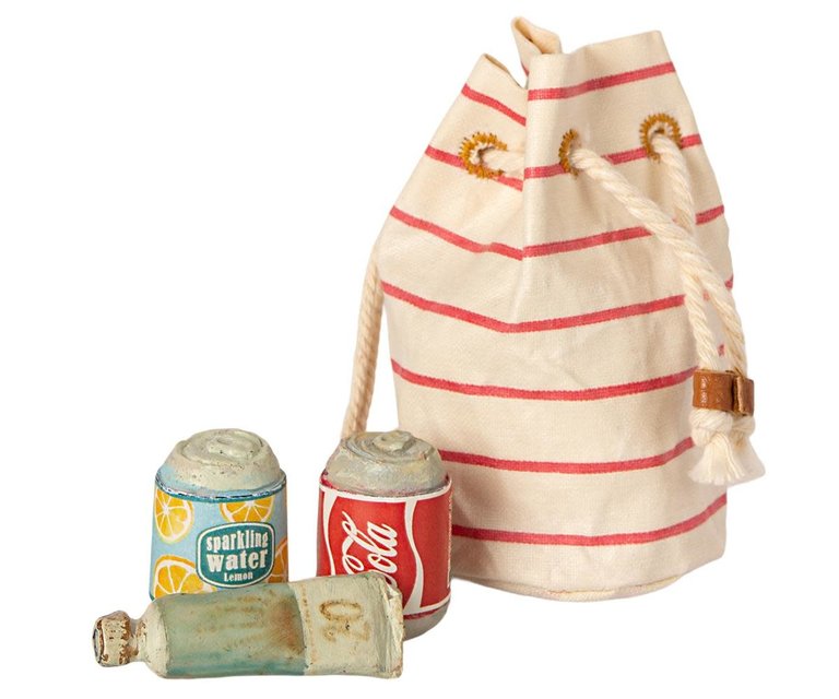 Maileg Maileg - Bag with beach essentials
