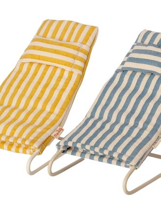 Maileg Maileg  - beach chair set Maileg Maileg  - beach chair set