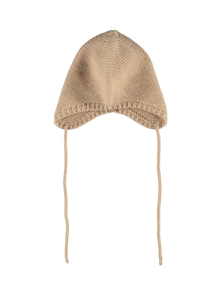 Lil' Atelier Lil atelier - Gene Knit hat baby tabacco