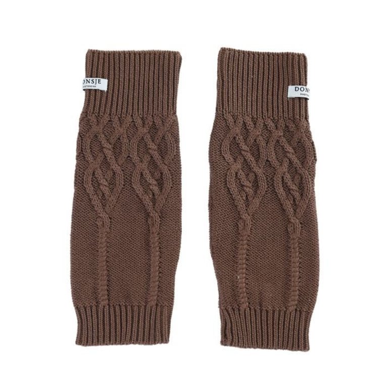 Donsje Amsterdam Donsje - Suzi legwarmers dark mocha