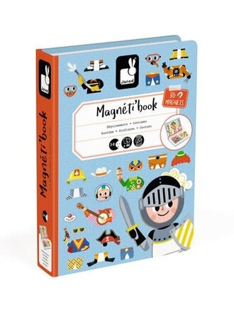 Janod Janod - Magnetibook verkleedfeest jongens