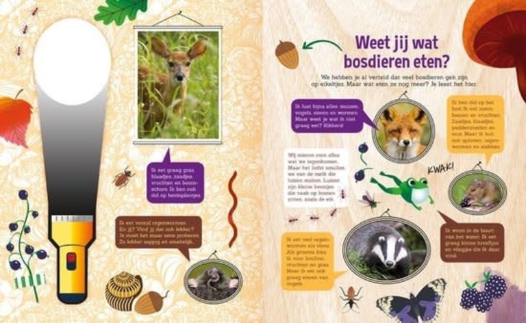 Boeken zoek en voorlees boek speuren in de