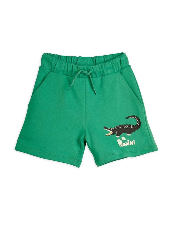 mini rodini Mini rodini - Crocodile  shorts Green