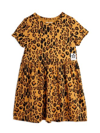 mini rodini Mini rodini - Basic leopard dress mini rodini Mini rodini - Basic leopard dress