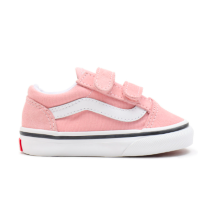 light pink velcro vans