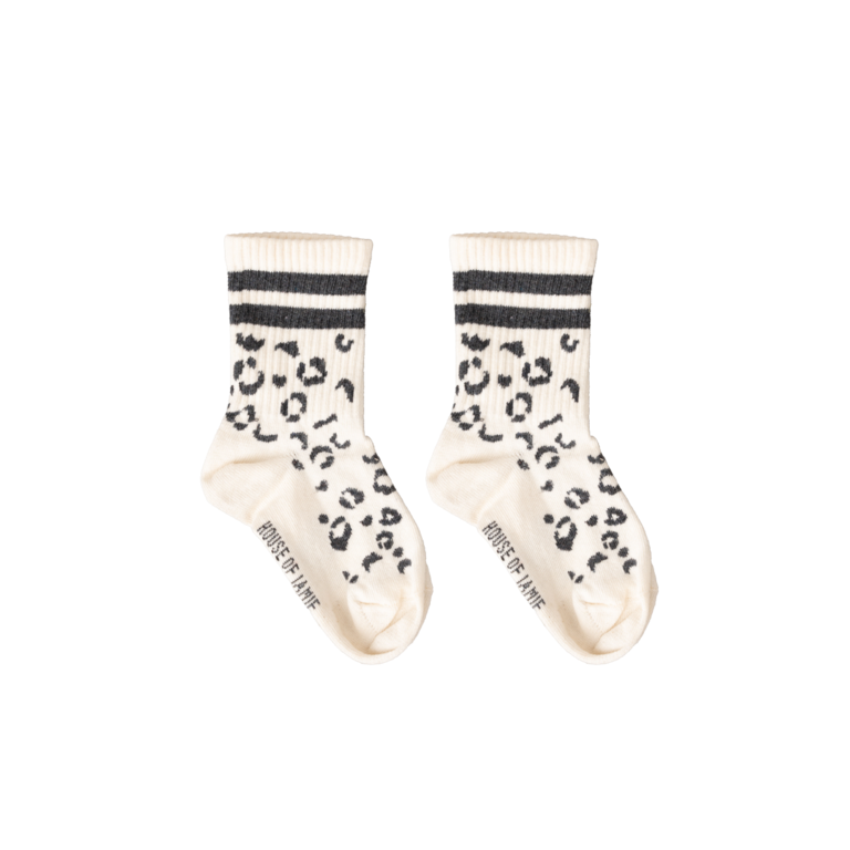 House of Jamie House of jamie - Ankle socks sport leopard