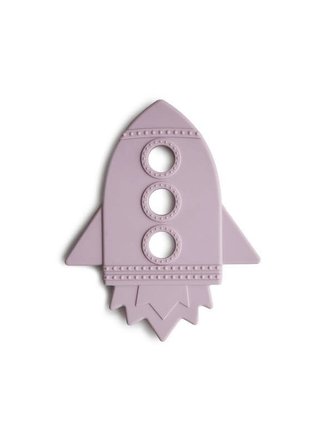 Mushie MUSHIE - TEETHER ROCKET - SOFT LILAC Mushie MUSHIE - TEETHER ROCKET - SOFT LILAC