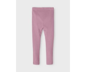 Name it - Basic rib legging Lilas 