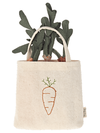 Maileg Maileg -Carrots in shopping bag Maileg Maileg -Carrots in shopping bag