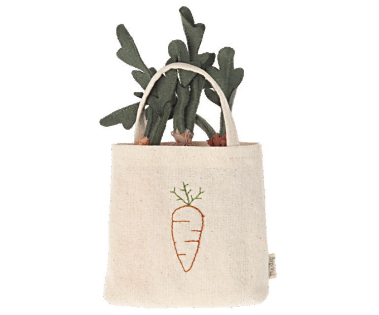 Maileg Maileg -Carrots in shopping bag