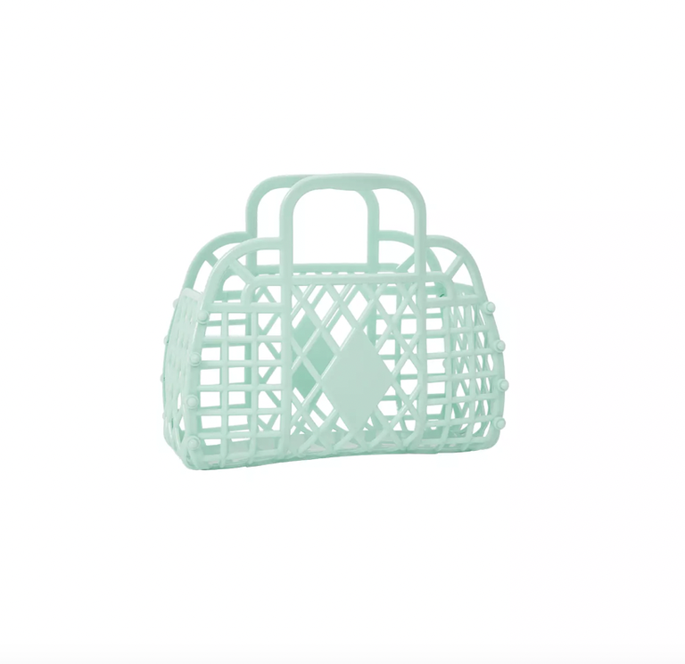 sunjellies Sunjellies - Retro basket mini mint