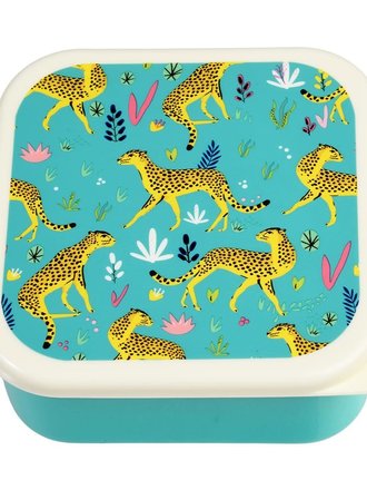 rex london Rex london -CHEETAH SNACK BOXES (SET OF 3)