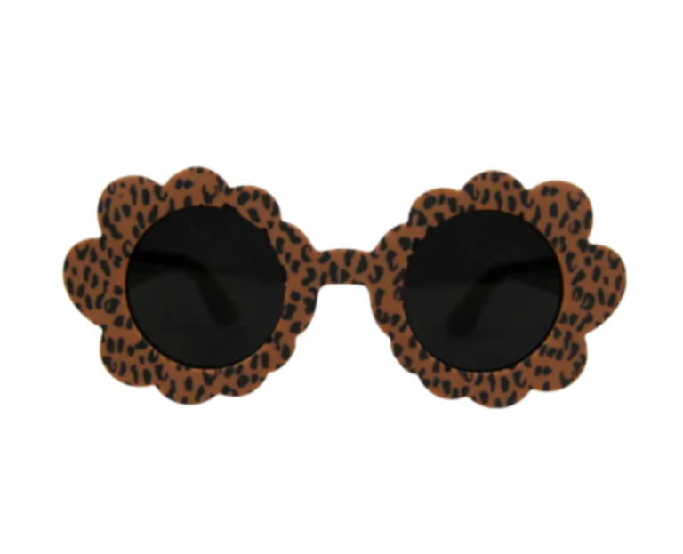 Pauline Pauline - Sunnies Flower Caramel Leopard Junior