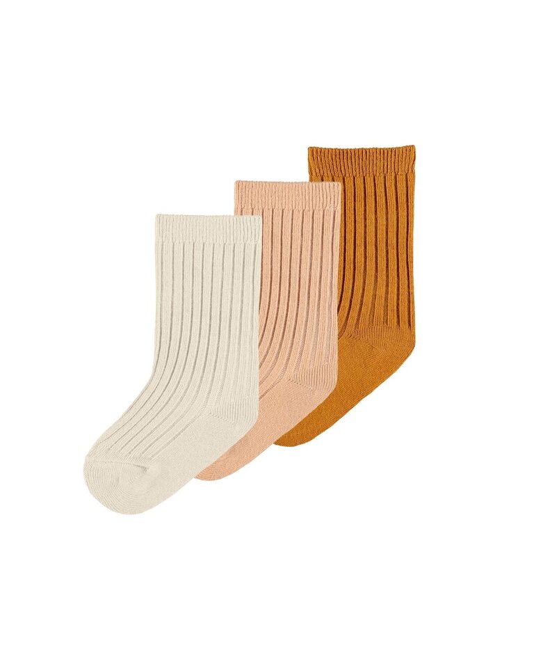 Lil' Atelier Lil Atelier - love 3 pack knee sock Blush