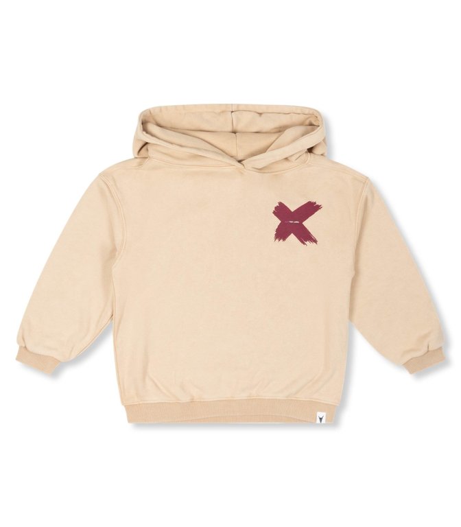 Alix the label Alix mini - kids X hoodie light camel