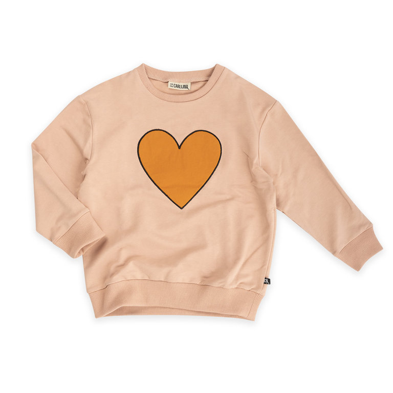 Carlijnq CarlijnQ - Hearts sweater teddy patch