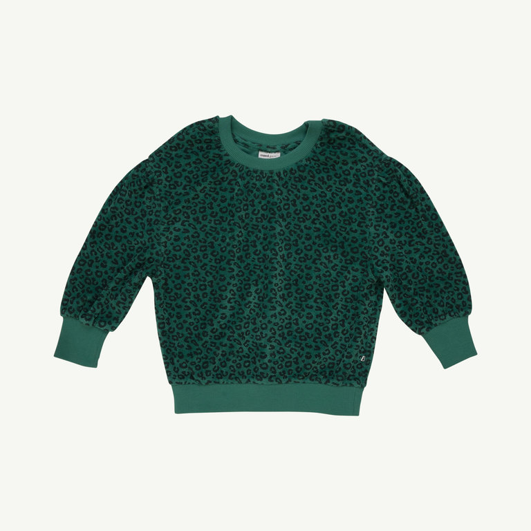 Maed for Mini Maed for mini - leafy leopard sweater