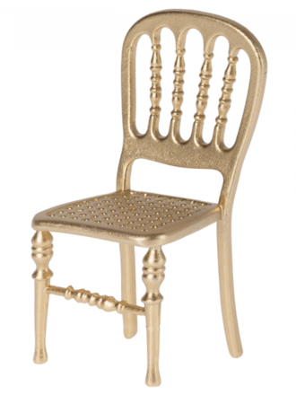 Maileg Maileg - chair gold Maileg Maileg - chair gold