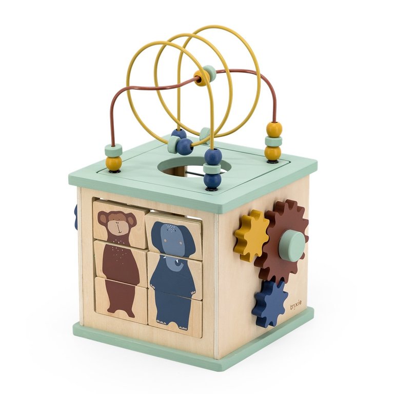 Trixie Trixie -Wooden 5-in-1 activity cube