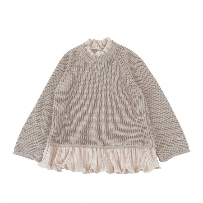 Donsje Amsterdam Donsje - Irene sweater natural beige