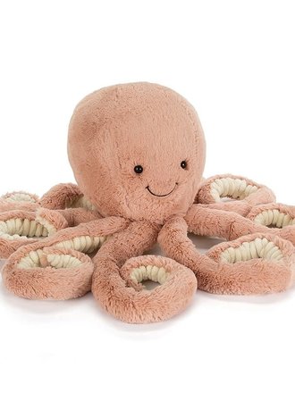 Jellycat Jellycat - odell octopus really big roze Jellycat Jellycat - odell octopus really big roze