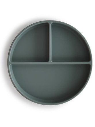 Mushie MUSHIE - SILICONE PLATE - DRIED THYME