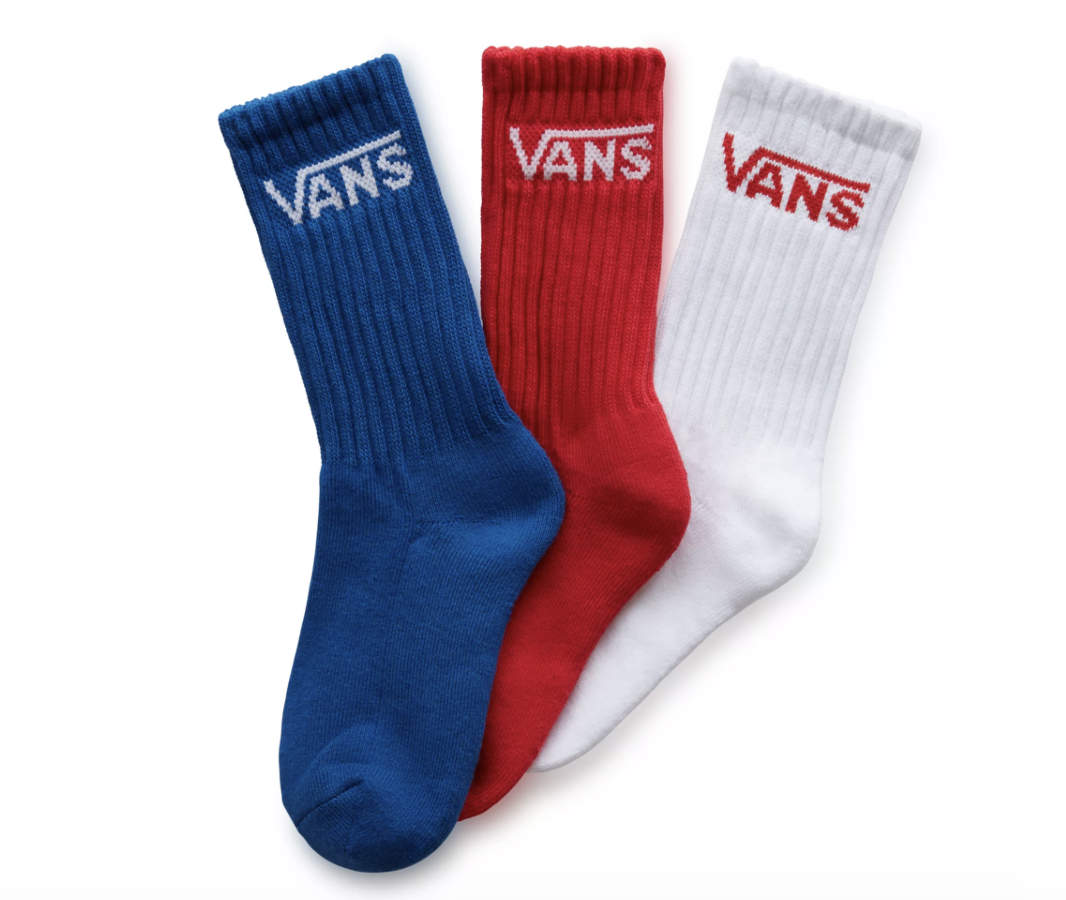 Menstruatie opstelling Scherm Vans - Sokken rood wit blauw 26.5-31 - Mini Parade