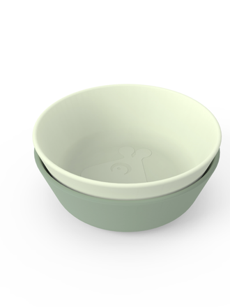 Done By Deer Done by deer - Kiddish bowl 2-pack Raffi green
