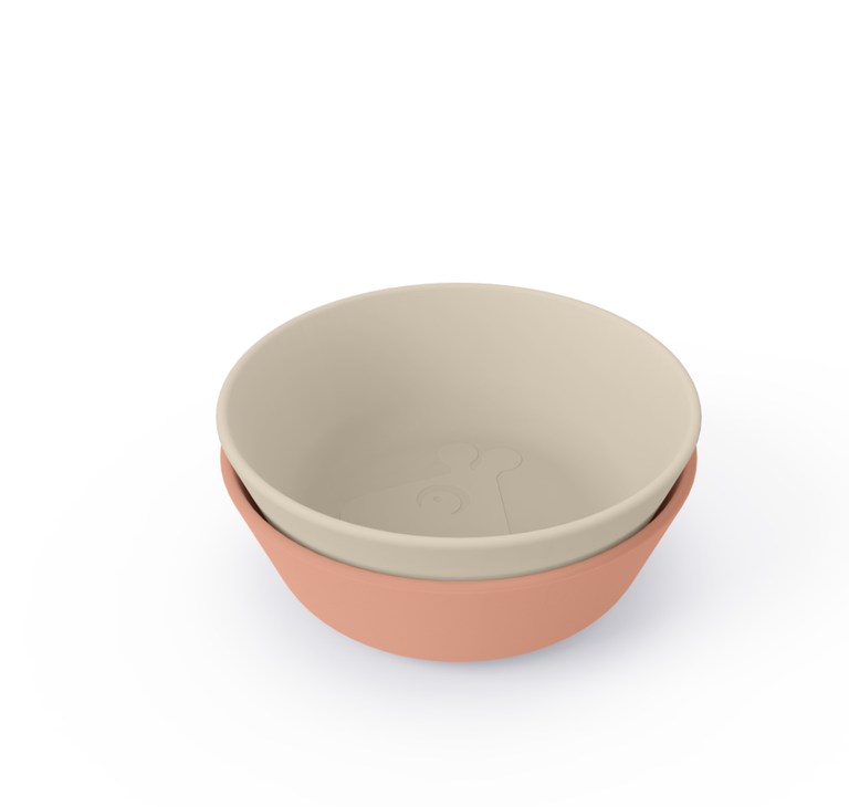 Done By Deer Done by deer - Kiddish bowl 2-pack Raffi sand coral