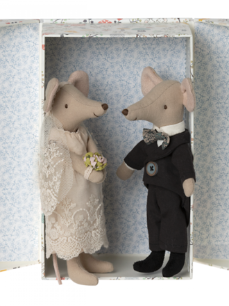 Maileg Maileg -Wedding mice couple in box Maileg Maileg -Wedding mice couple in box
