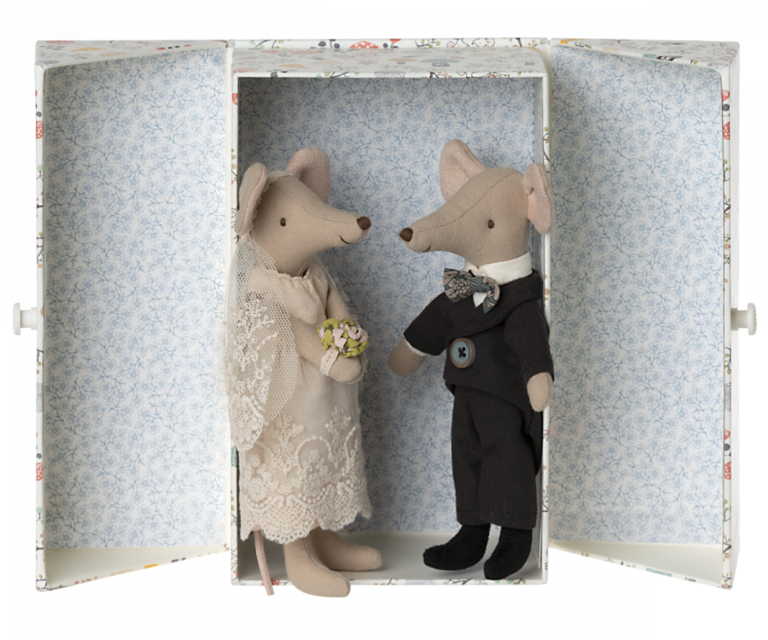 Maileg Maileg -Wedding mice couple in box