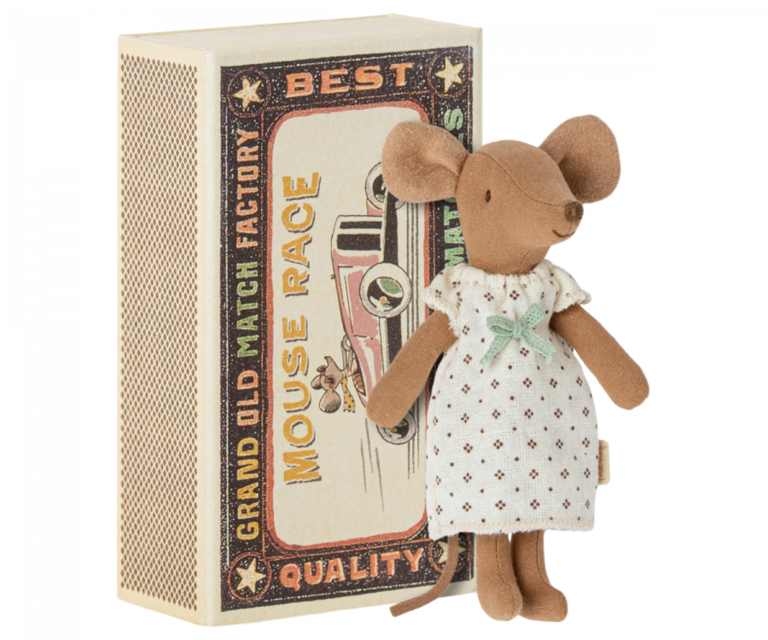Maileg Maileg - Big sister mouse in matchbox