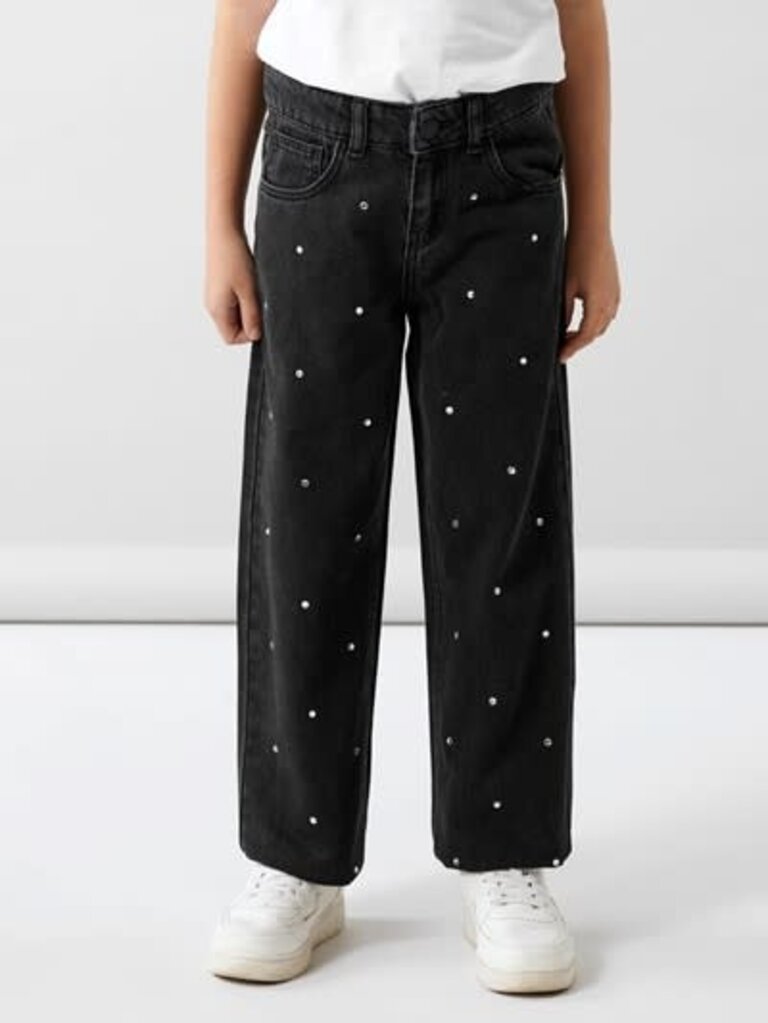 Name It NAME IT KIDS  STRAIGHT LEG JEANS BLACK DIAMOND