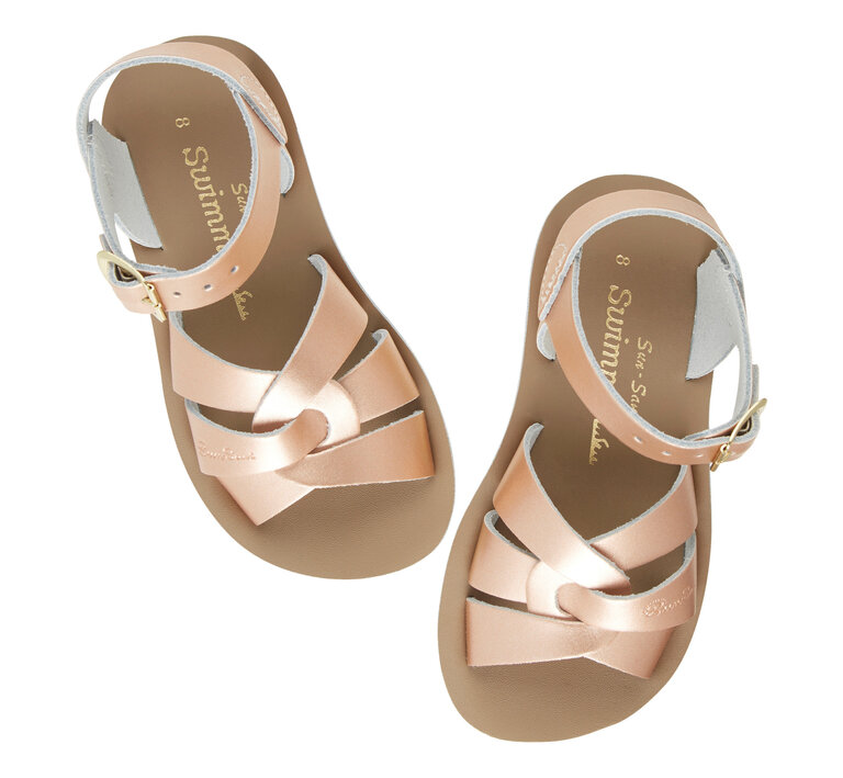 Saltwater Salt water Sandals - Swimmer Child Rose Gold