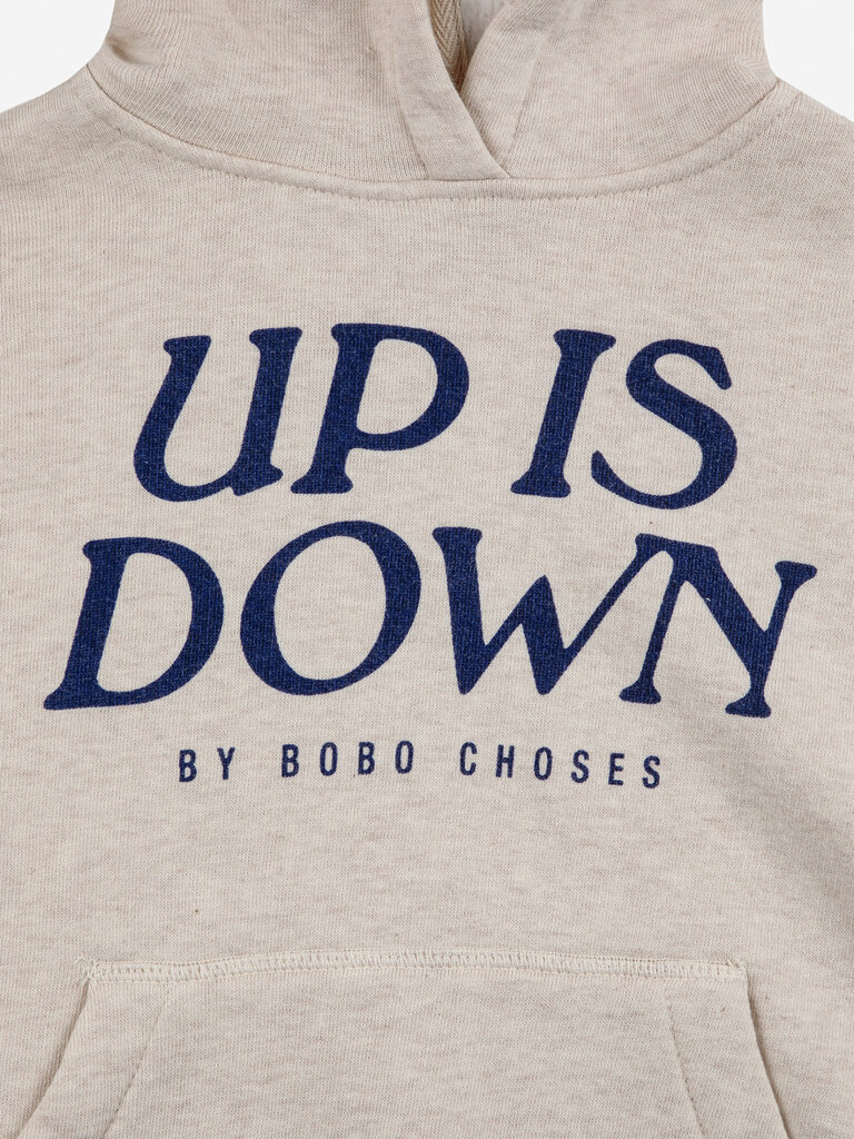Bobo Choses Bobo choses -up is down hooded  sweater