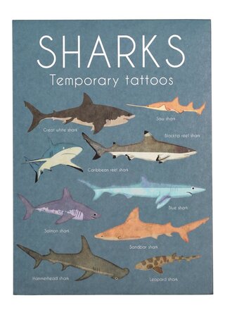 rex london Rex London - Tattoo set Sharks