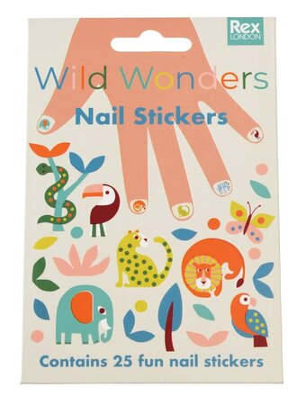 rex london Rex London -  Nagelstickers wild wonders