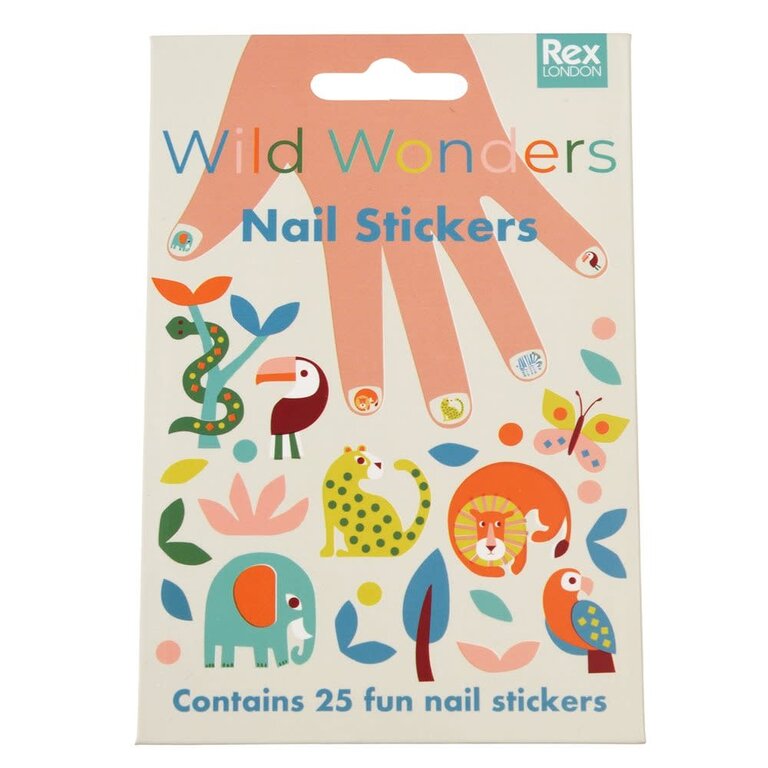 rex london Rex London -  Nagelstickers wild wonders