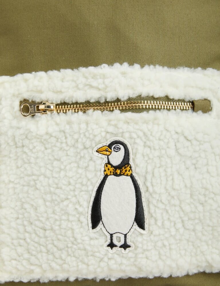 mini rodini Penguin emb backpack