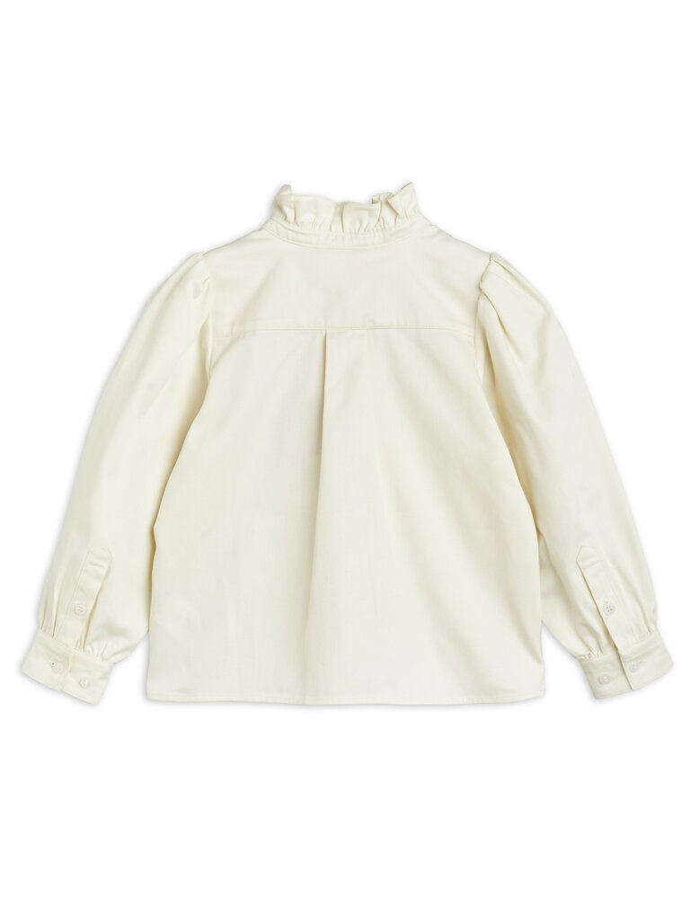 mini rodini Mini Rodini -Chef panda woven blouse white