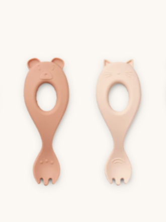 Liewood Liewood - Liva fork 4-pack Rose multi mix