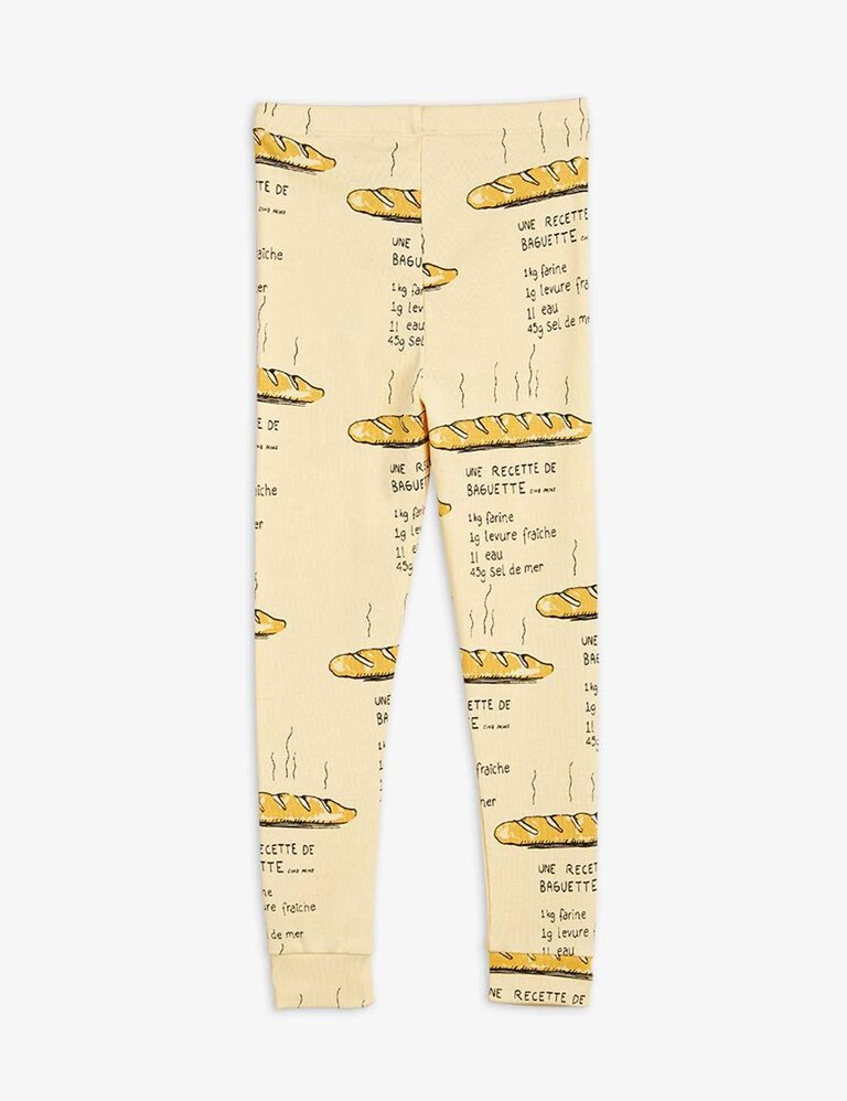 mini rodini Mini rodini-  Baguette aop leggings yellow