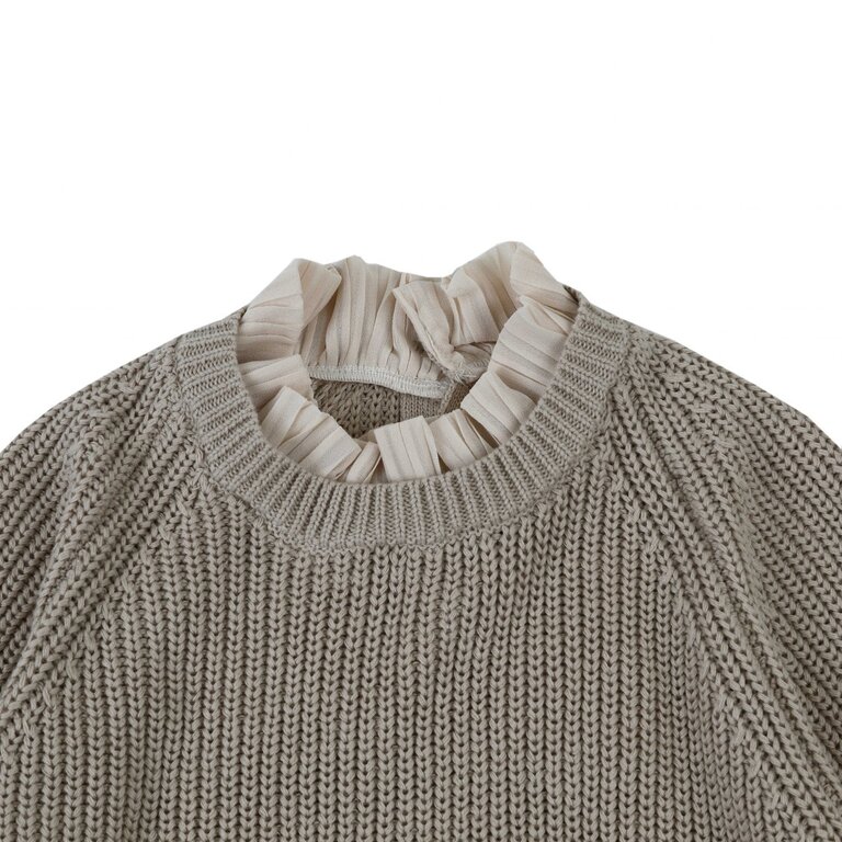 Donsje Amsterdam Donsje - Irene sweater natural beige